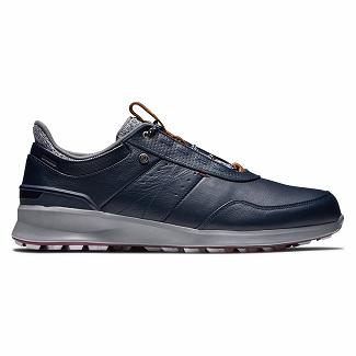 Scarpe Golf Footjoy Uomo Stratos Spikeless Blu Marino Italia COW180342